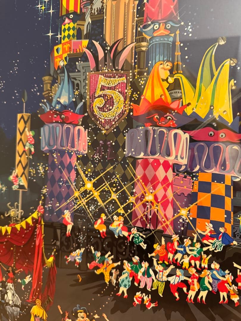 ヒロヤマガタ　クラウンキャッスルディズニー 5周年記念　サイン入り