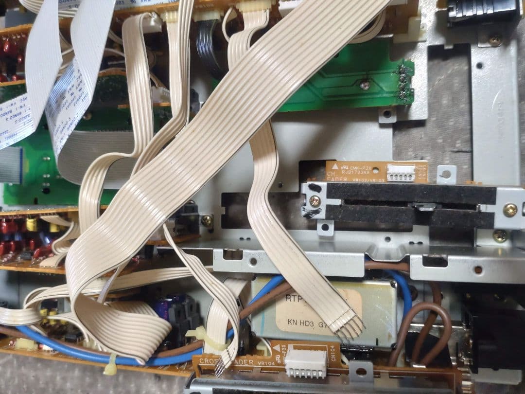 Technics SH-DJ1200 動作確済み　クロスCHフェーダー未使用交換