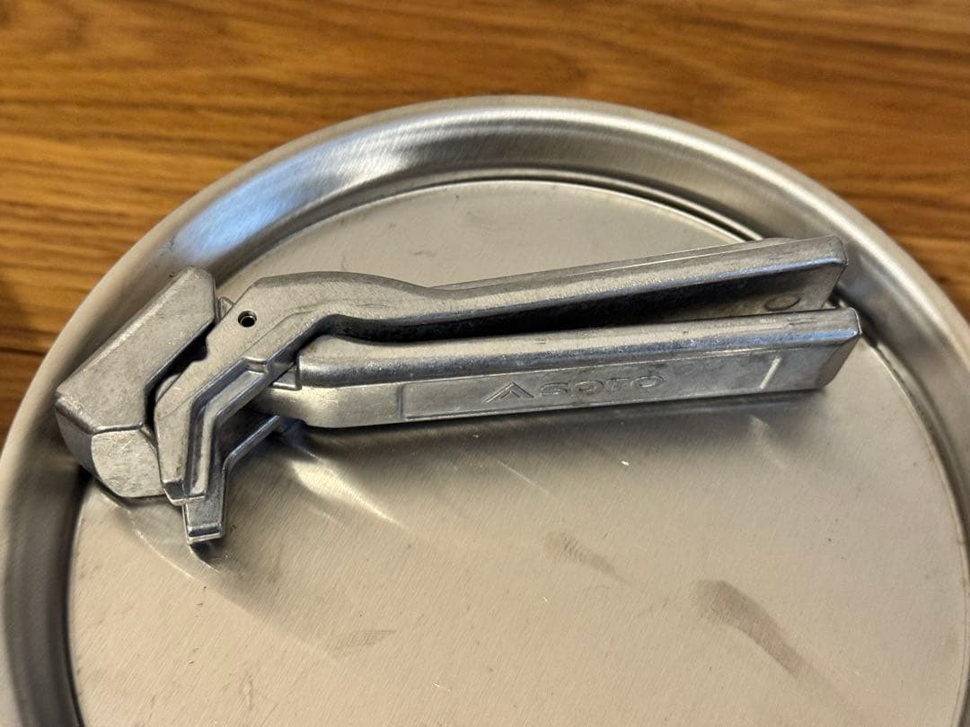 SOTO日本製 5点セット ステンレス 鍋 3+ザル+フライパン