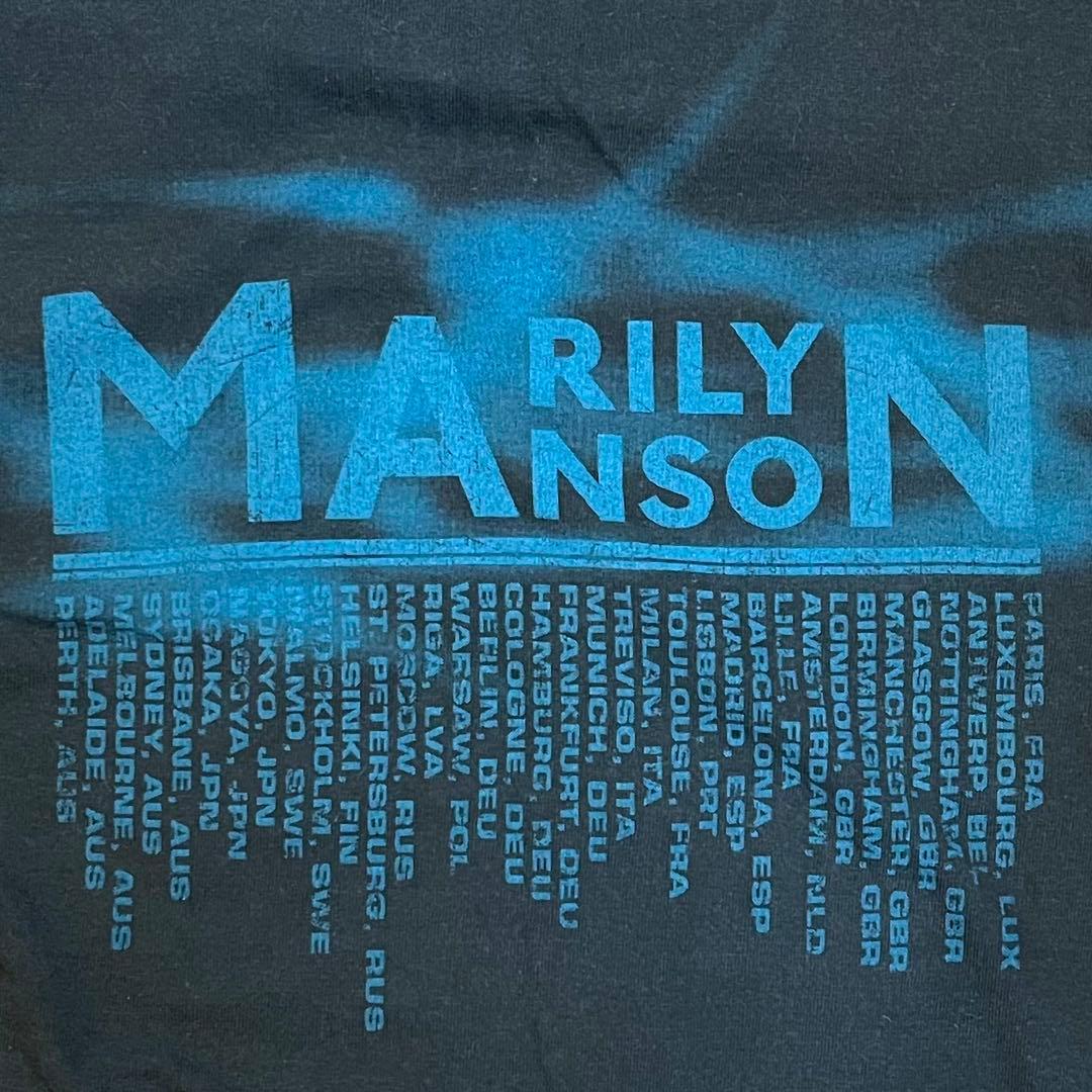 マリリンマンソン 2009年ツアーTシャツ M 00s SHOOTタグ