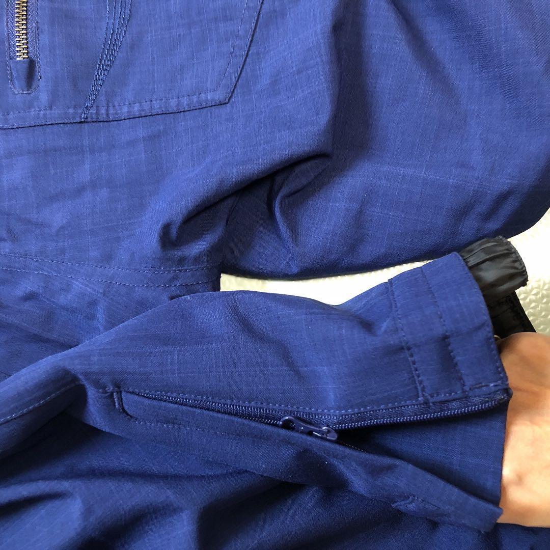 ベージュ ダウンジャケットとスノーボードパンツ セット　ROXY スキーウェア