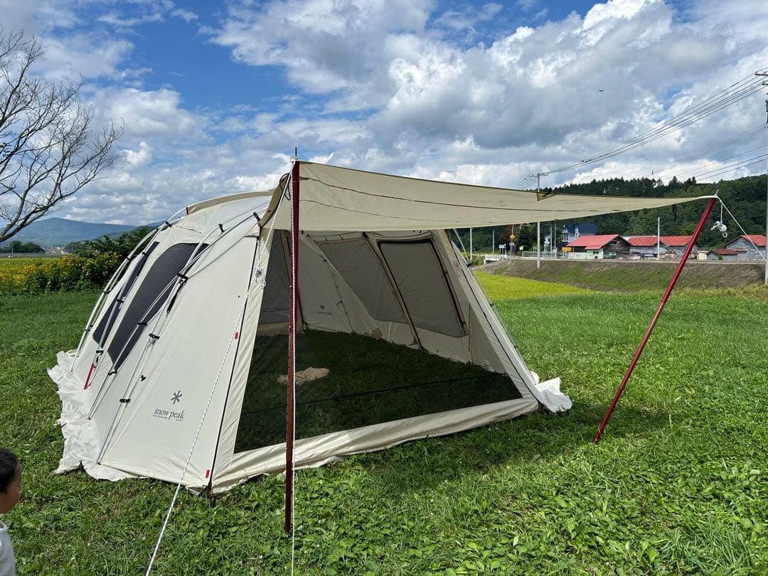  peak ランドロック アイボリー 2ルーム テント