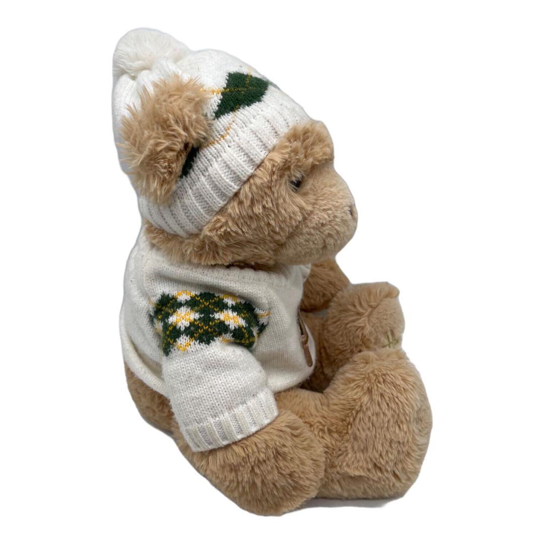 ハロッズ ぬいぐるみ ベージュ 30cm 2021