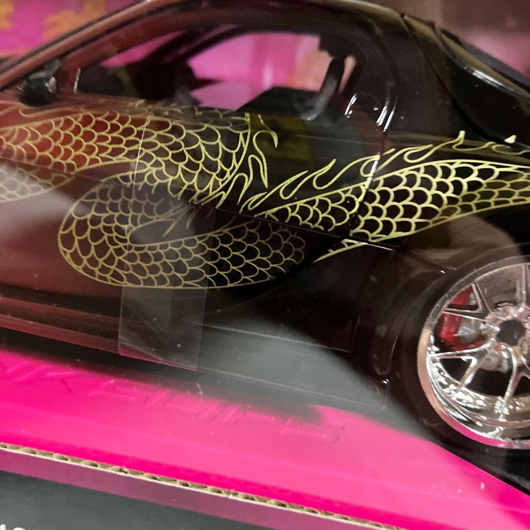 希少ドラゴンワイドボディ⭐️1/24ジェィダトイズ⚡️95マツダRX−7 ワイドB✨