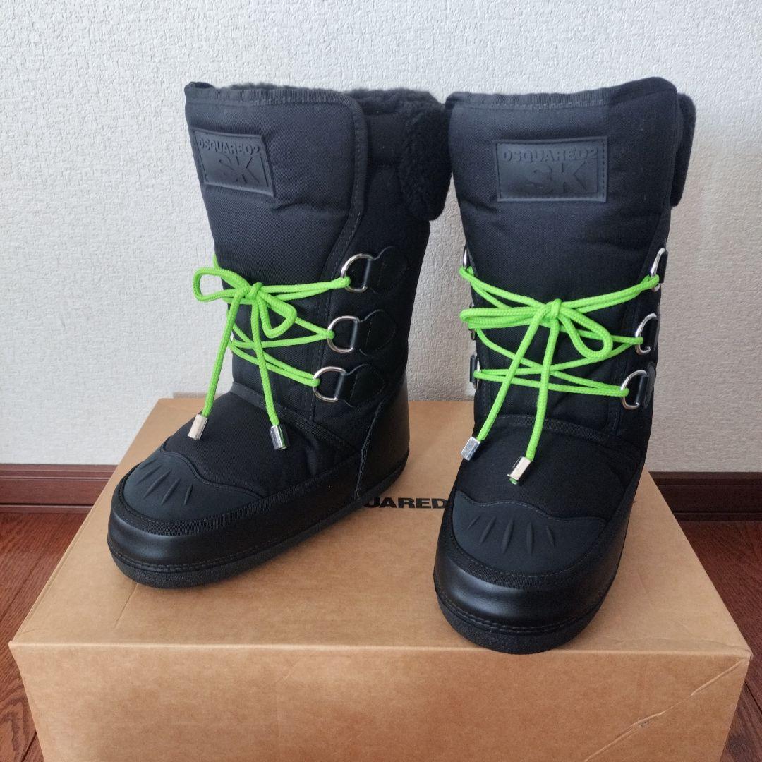 DSQUARED2 スノーブーツ ブラック