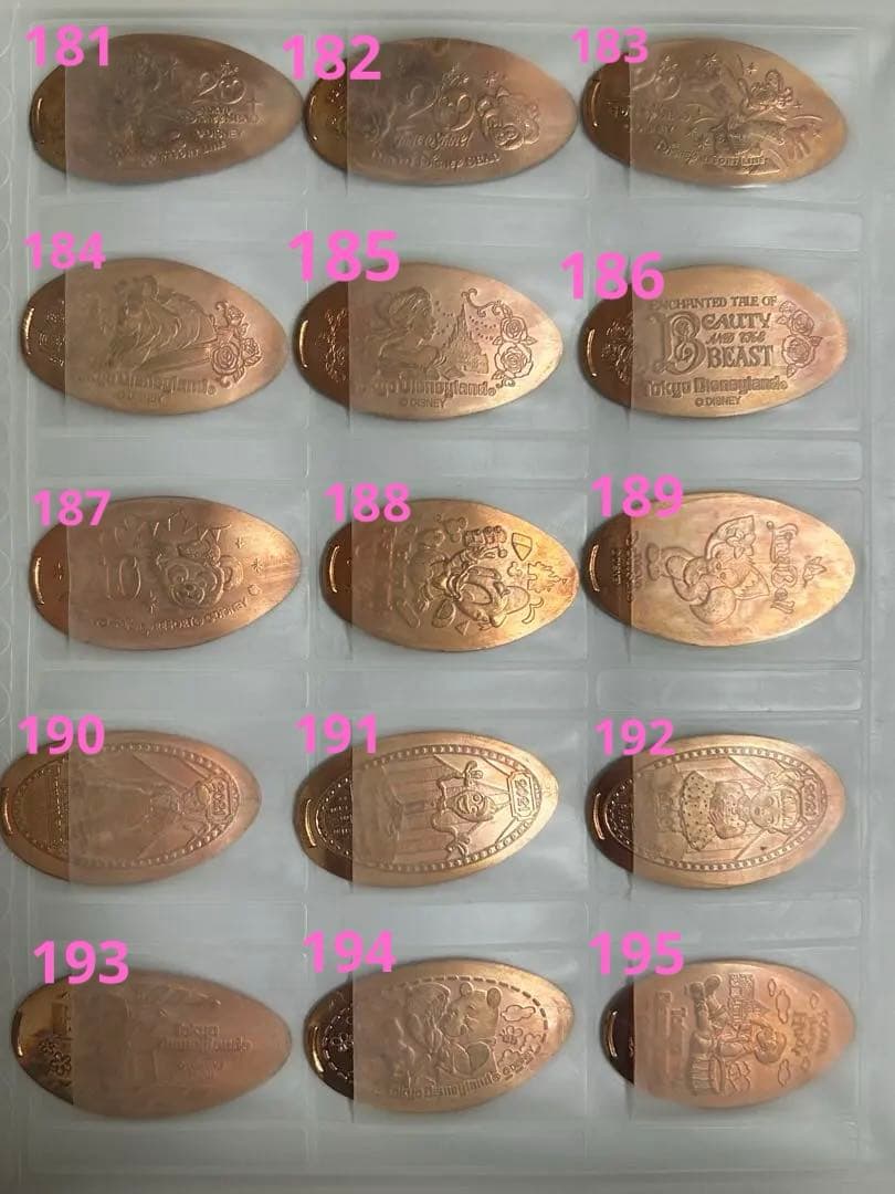 ディズニー　スーベニアメダル　2010-2021　スーベニアケース