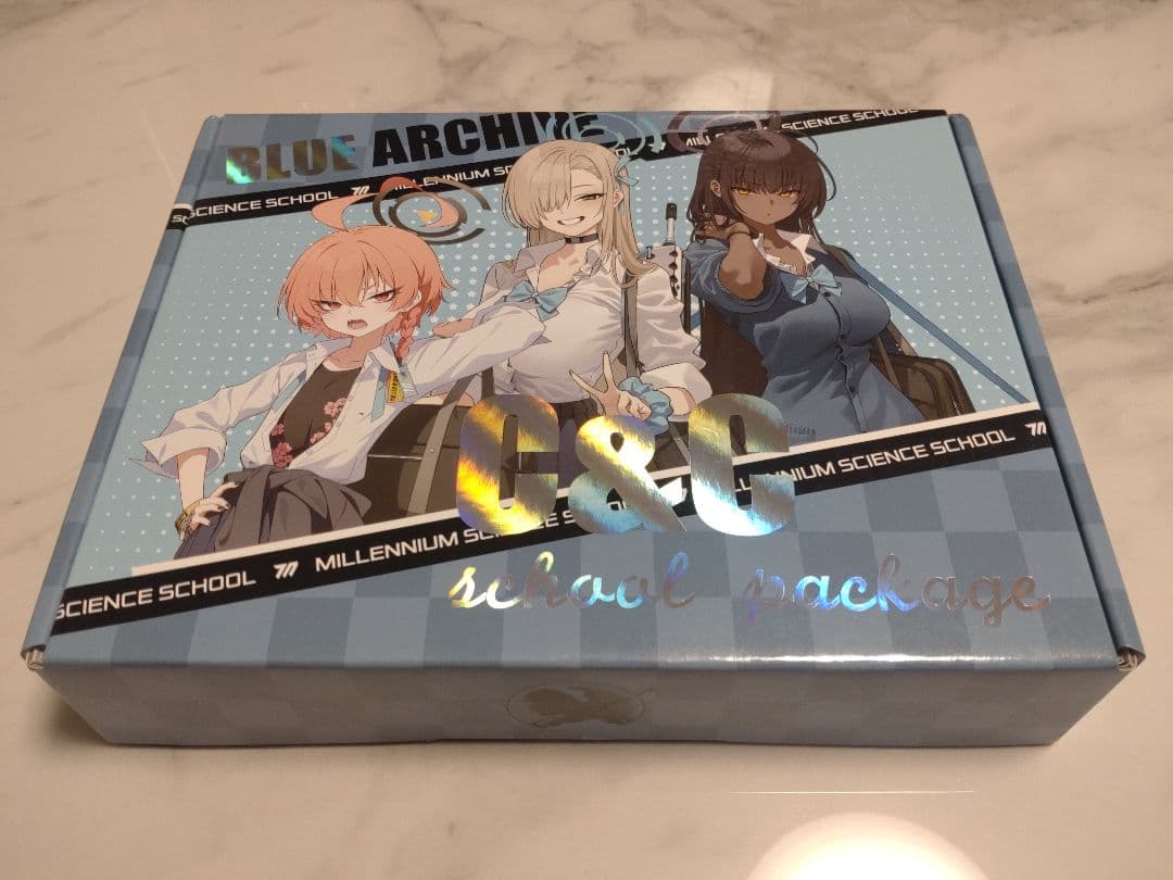 【韓国限定】ブルーアーカイブ C&Cスクール アップデートパッケージグッズセット
