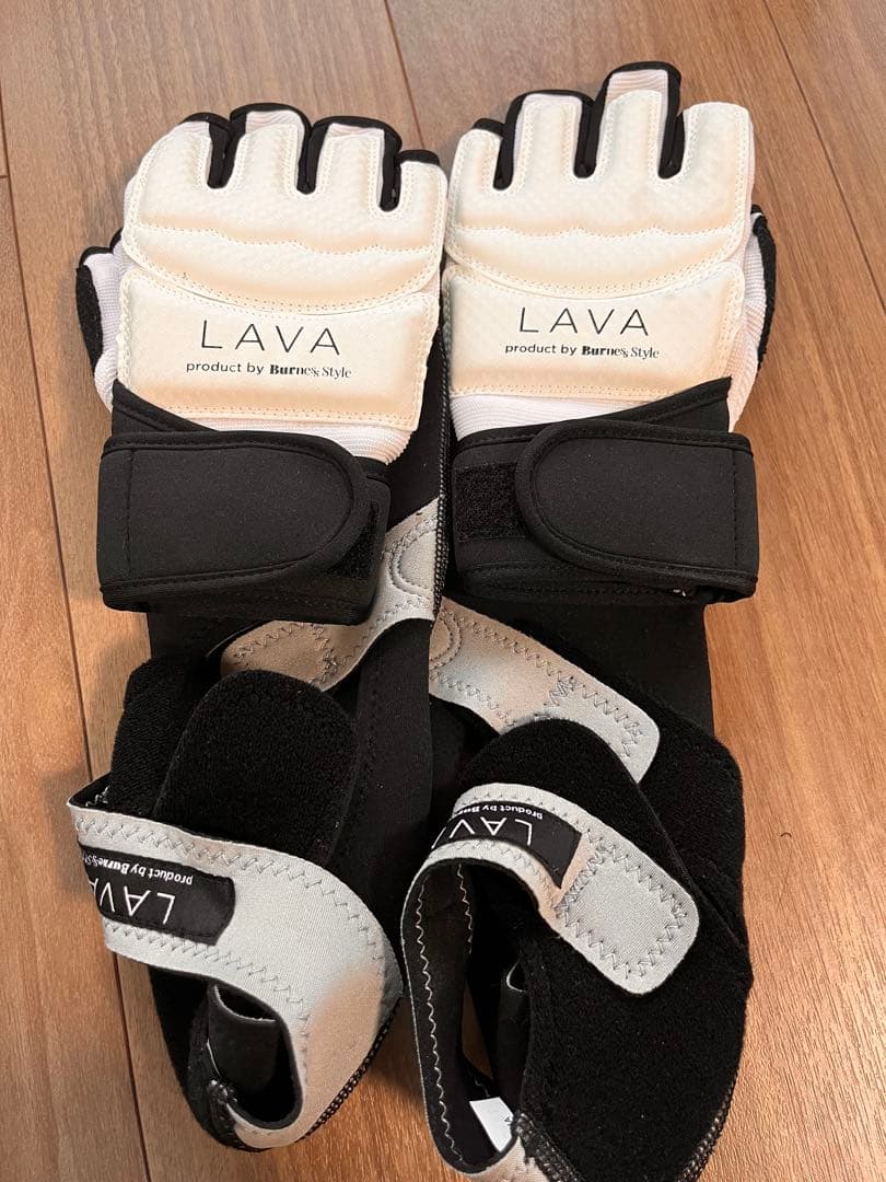 LAVA キックボクシング用グローブ シューズ　セットMサイズ