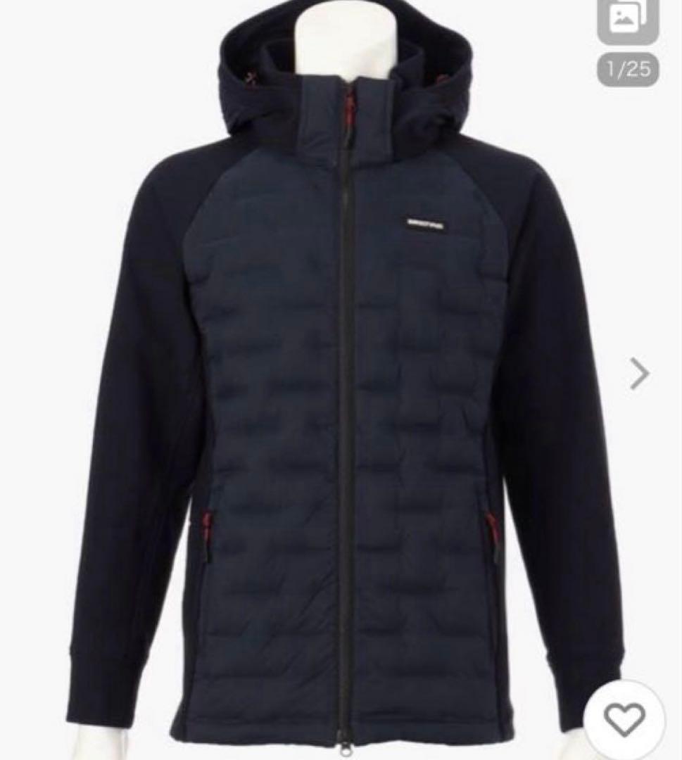 ブリーフィング　ハイブリッドダウンジャケット　ネイビー Mサイズ