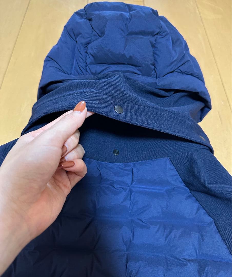 ブリーフィング　ハイブリッドダウンジャケット　ネイビー Mサイズ