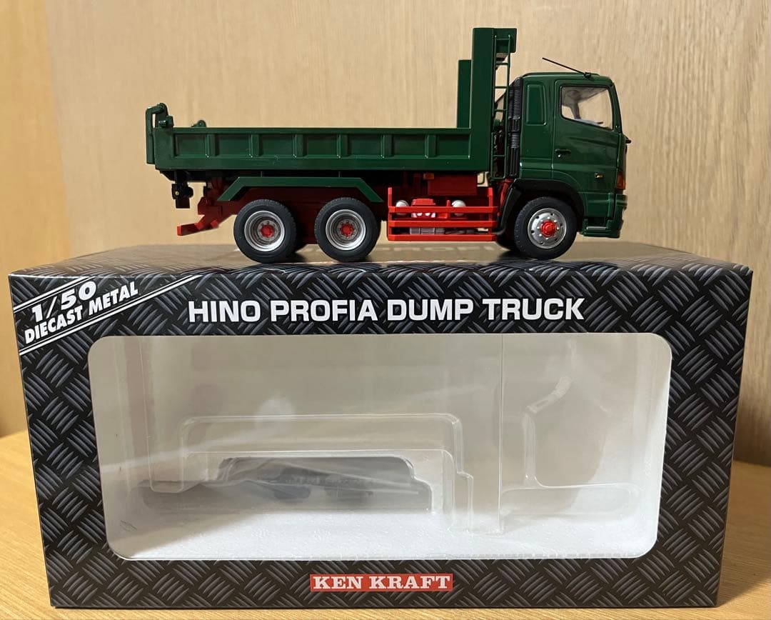 Z*K様 出品 2/24まで！ ケンクラフト 1/50日野プロフィア ダンプ