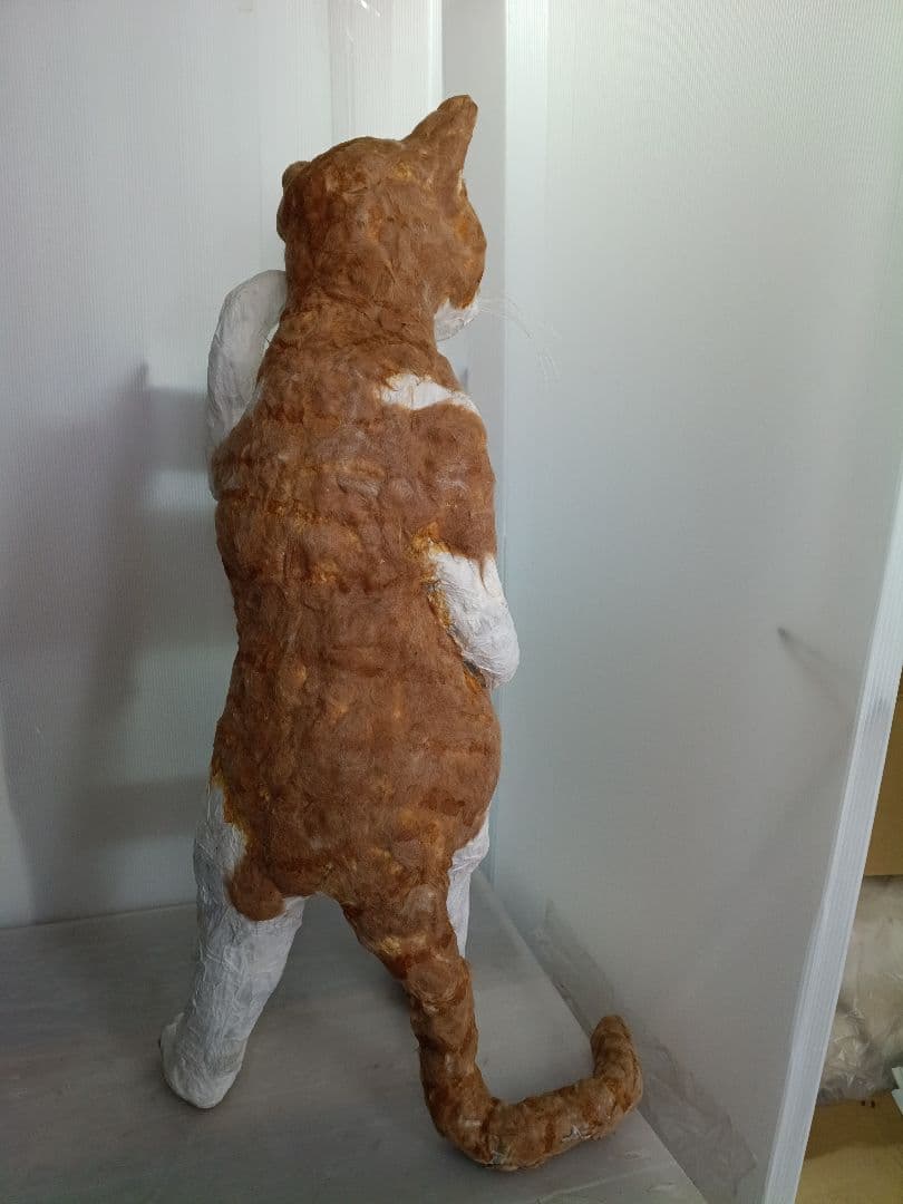 張り子作家　猫