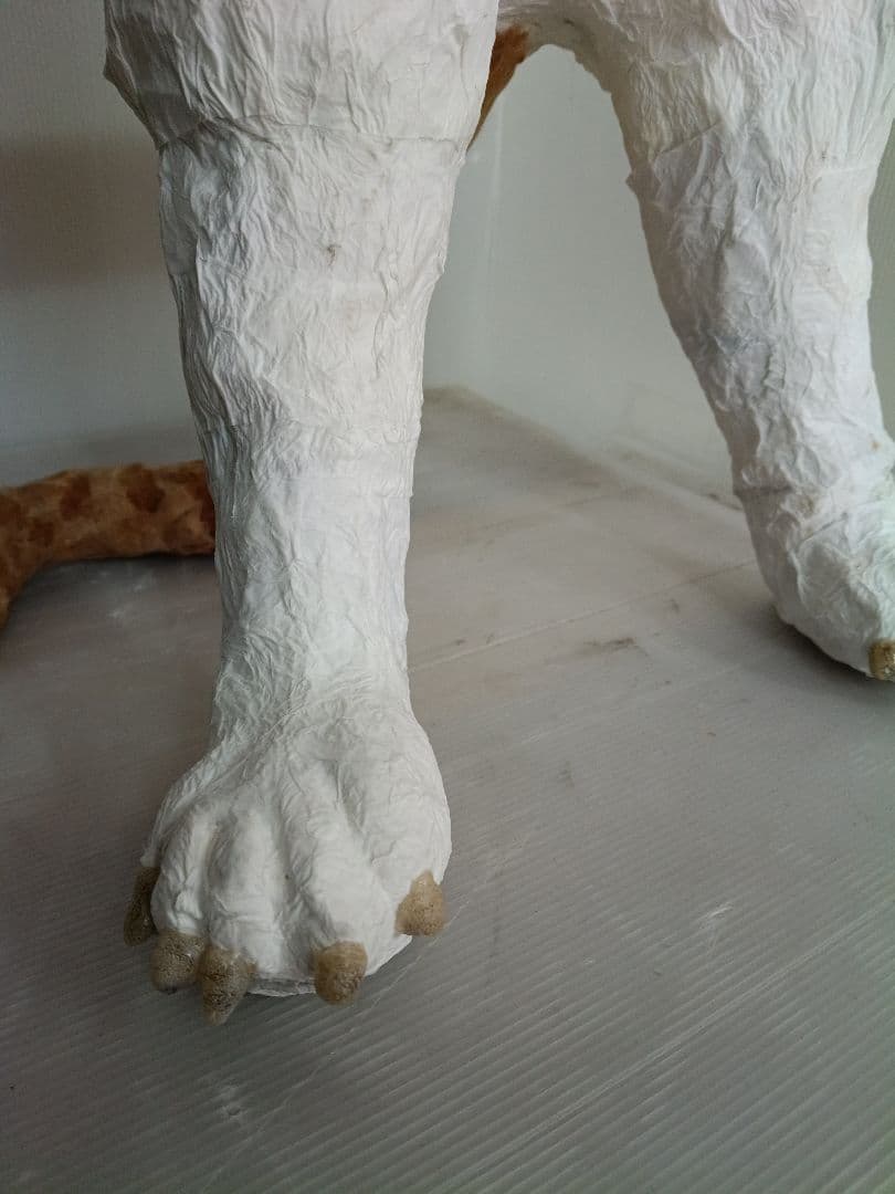 張り子作家　猫