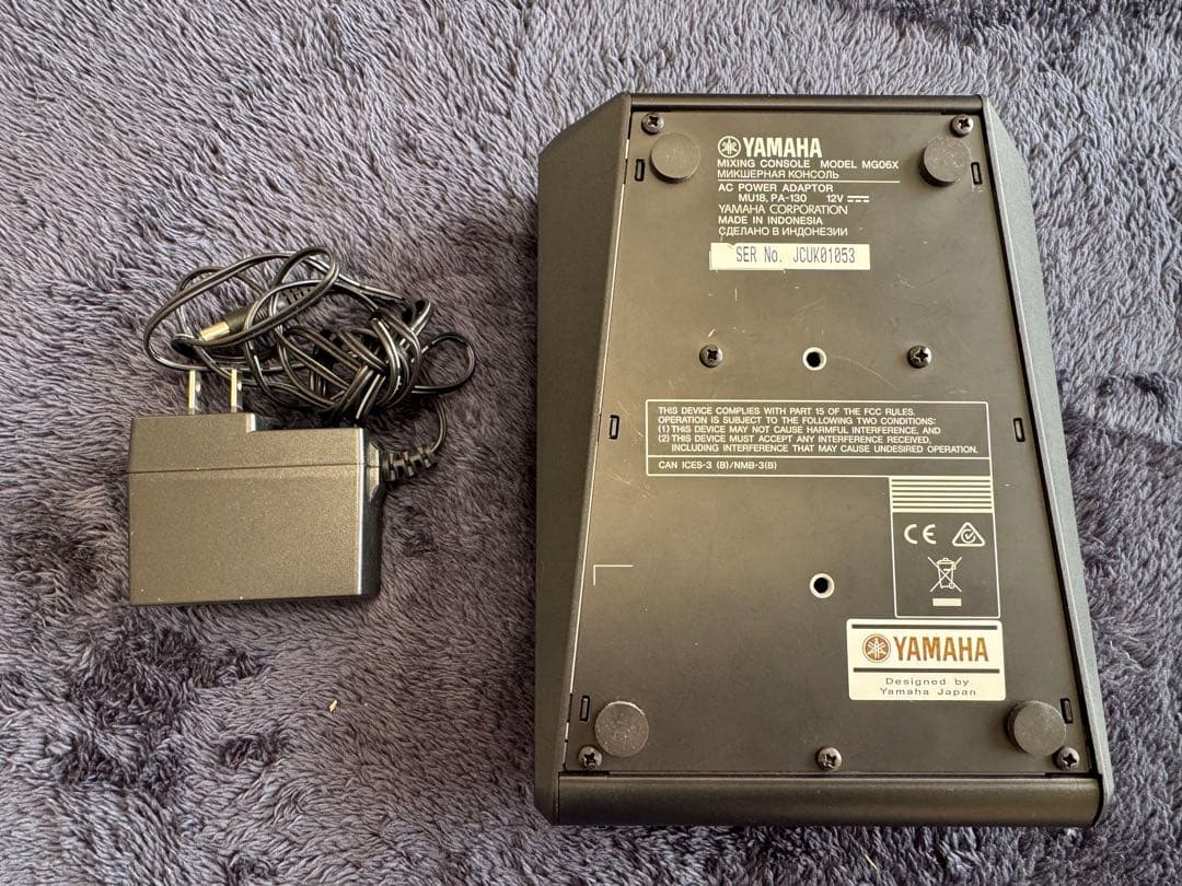 yamahaミキサー　MG06X