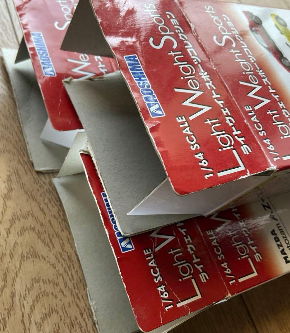 AOSHIMA『AZ-１青・赤・黒』1/64SCALEライトウェイ〜コレクション