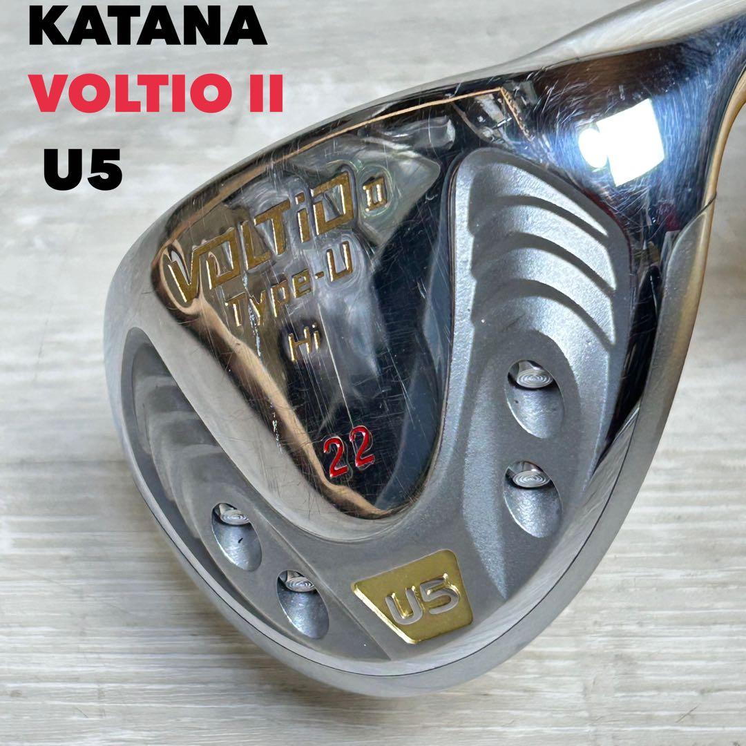【メンズ右】カタナ VOLTIO II U5 22度 ユーティリティ