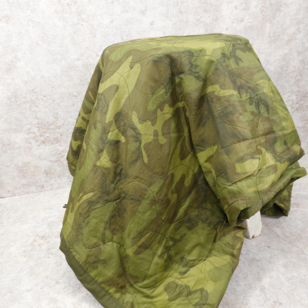 70s US Army ポンチョライナー カモフラ ヴィンテージ 実物 1