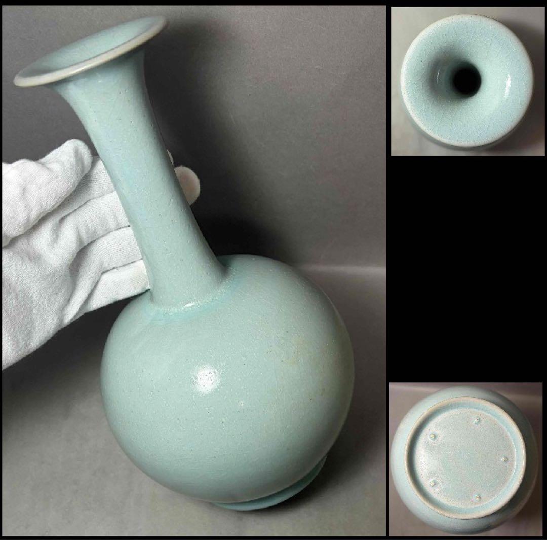 中国 細首口開瓶　f6230825