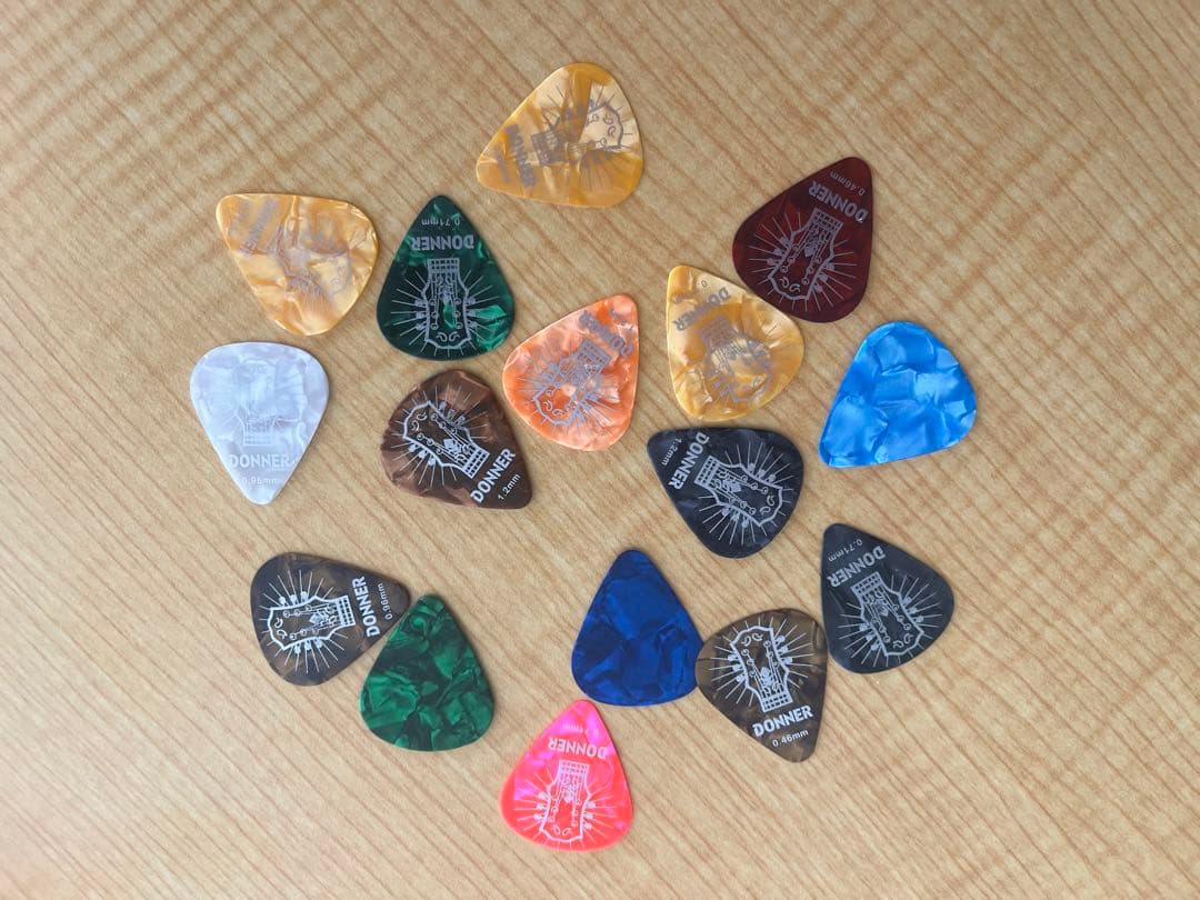 ENYA Nova GO Sonic チューナー、ピック16枚つき