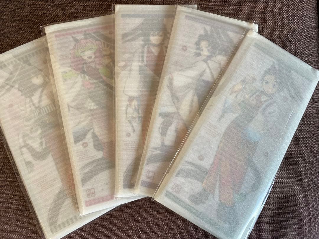 5点　新品未開封　扇風アクリルパネル　干支2026 午年　鬼滅の刃