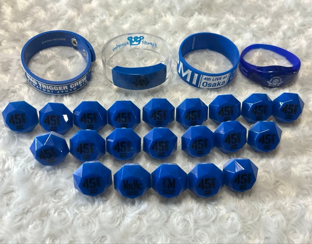 ヒプマイ 入間銃兎 リングライト バングル リストバンド セット