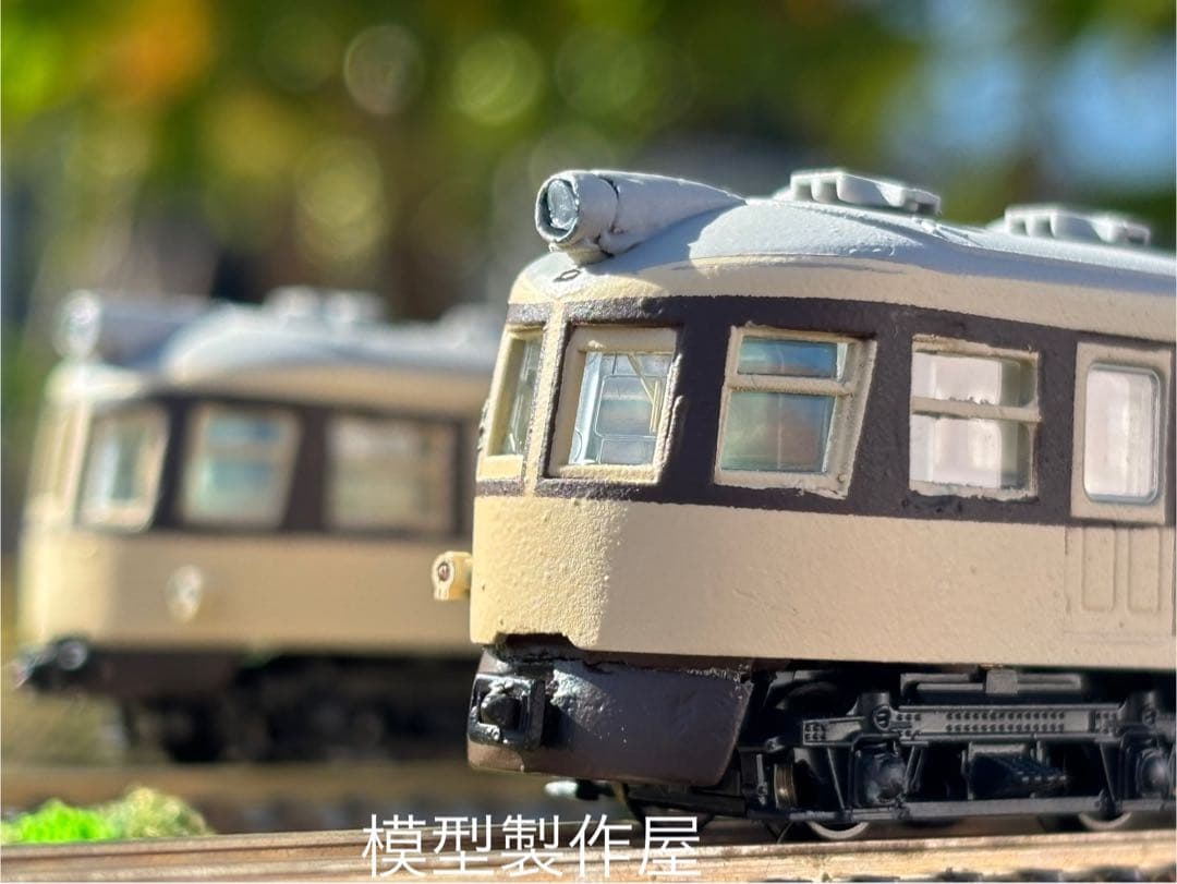 広窓流電　関西急行モハ52 4両編成KATO製品改造 Nゲージ　他サイト出品中