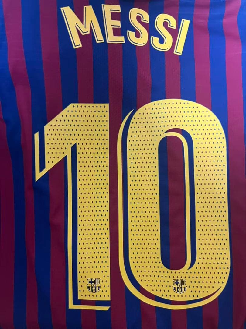 選手支給バルセロナ メッシ 18-19 ユニフォーム CL