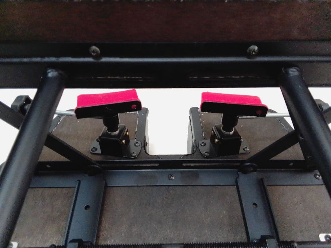 ピアノ補助ペダル イトーシン クローバー 足台 補助台 子供用 ブラック