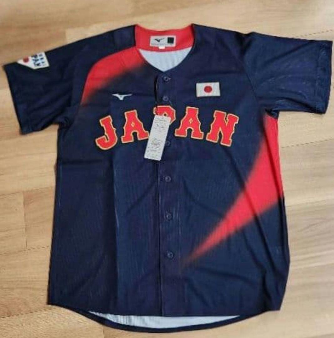 侍ジャパン レプリカユニフォーム(背番号無)ビジタータイプL (ミズノ公式)