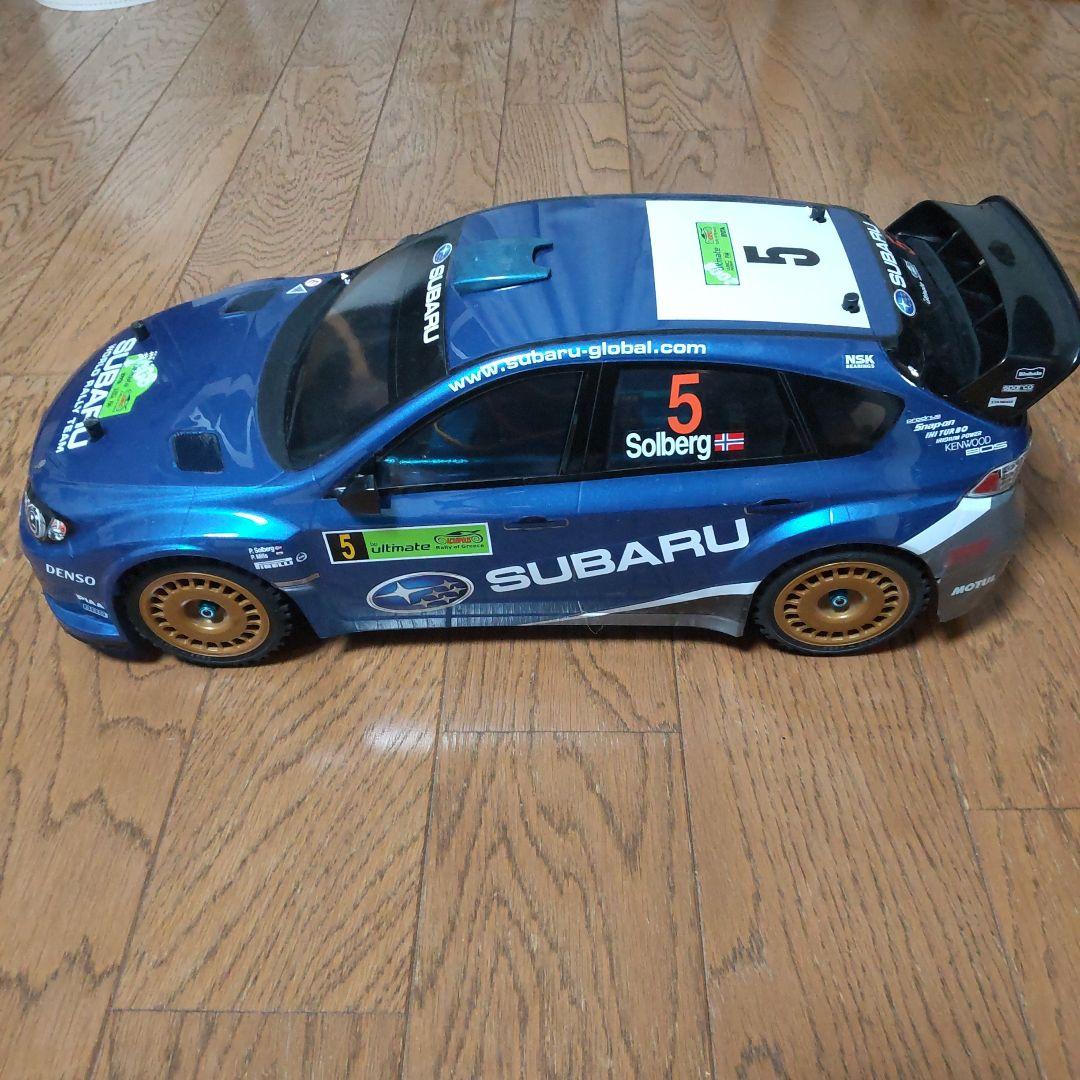 タミヤ TT-02 インプレッサ オプション装着