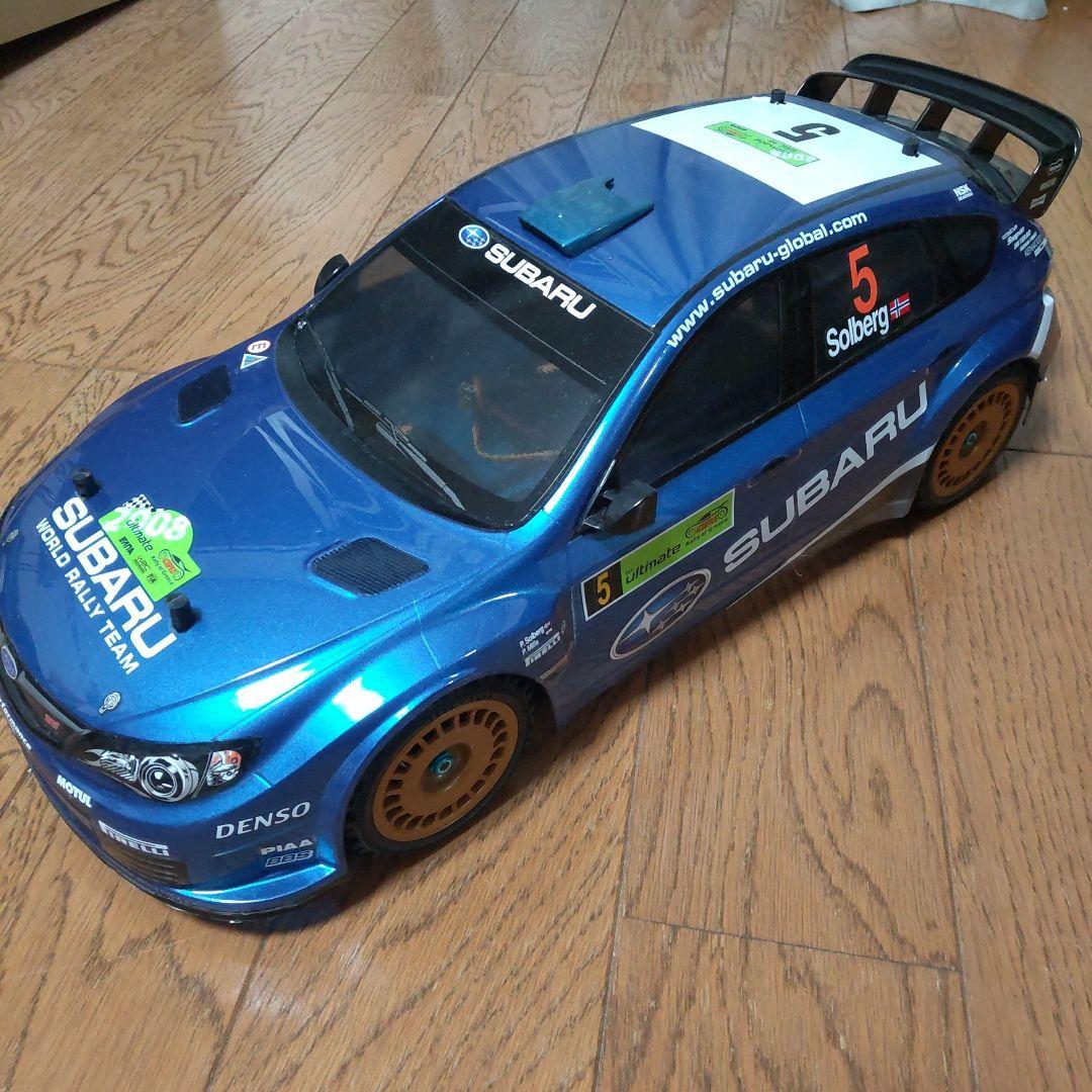 タミヤ TT-02 インプレッサ オプション装着