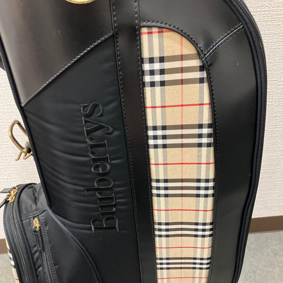早い者勝ちバーバリーキャディバッグシューズケースおまけ付き未使用美品