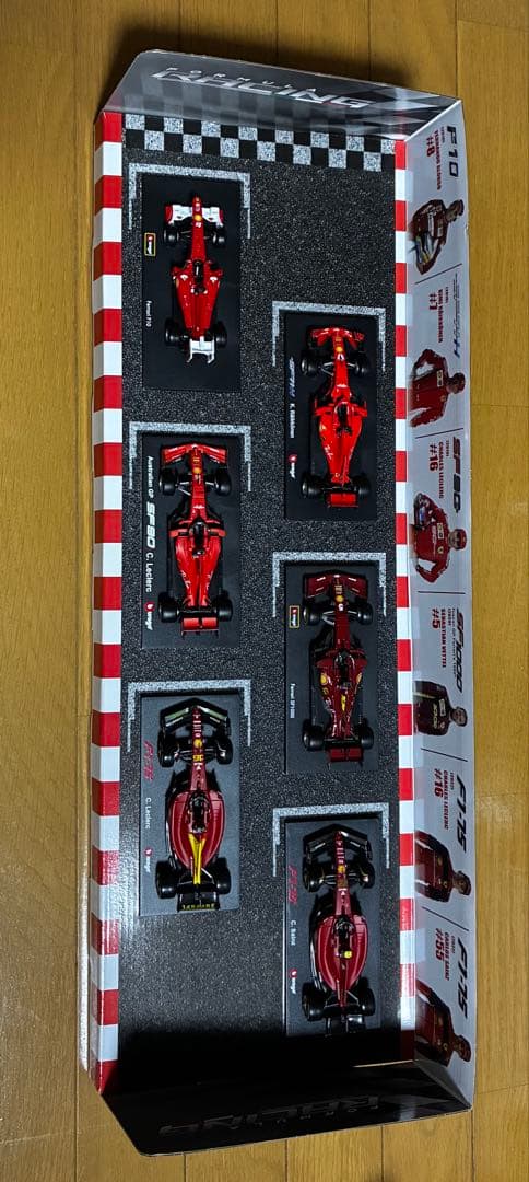 ブラーゴF1ミニカーセット 1/43スケール