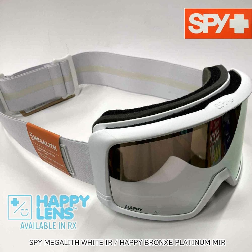 【新品】25-26 SPY MEGALITH WHITE IR