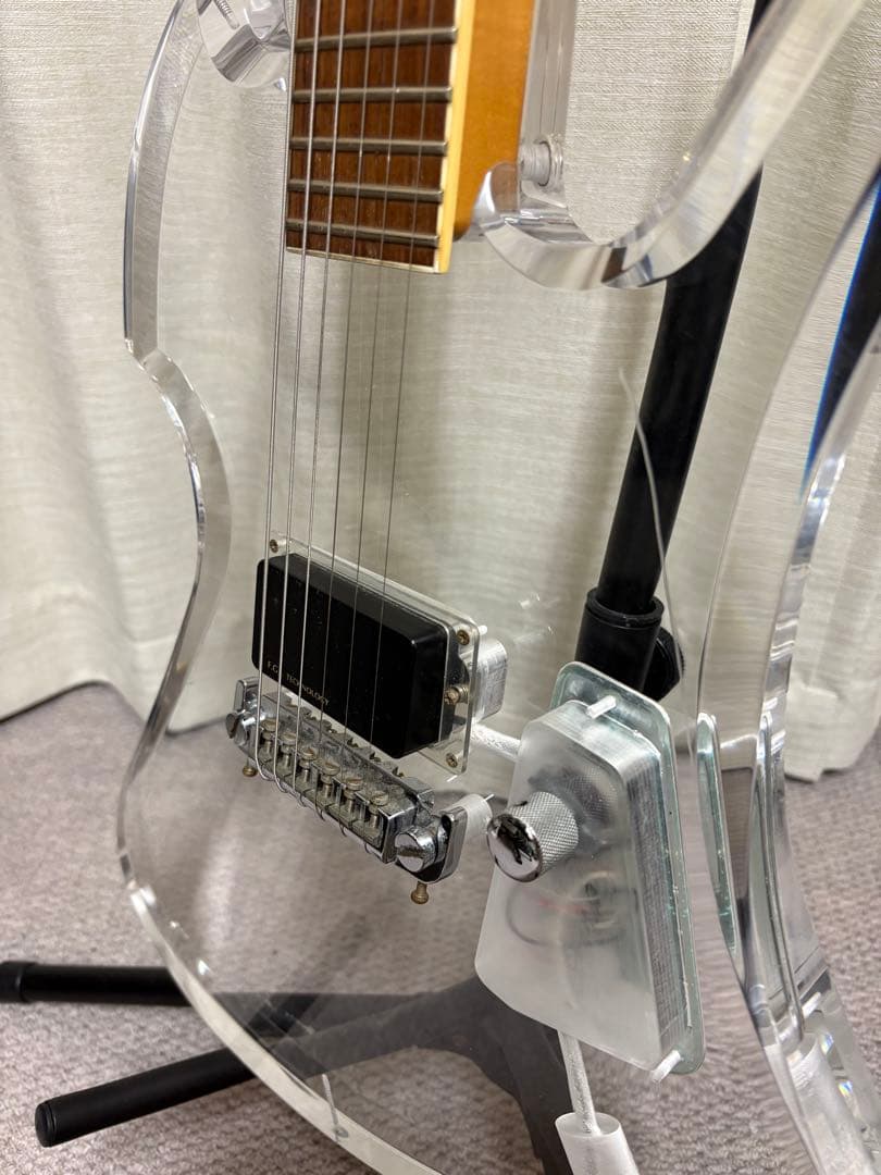 FERNANDES クリスタルモッキンバード アクリルギター hide