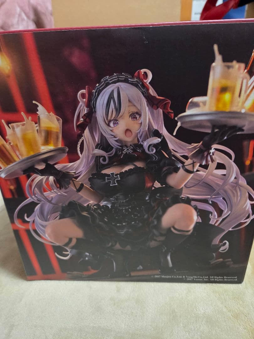 「開封品」 アズールレーン　エルベ 見せ場訪れず？ 付け替えパーツ付き