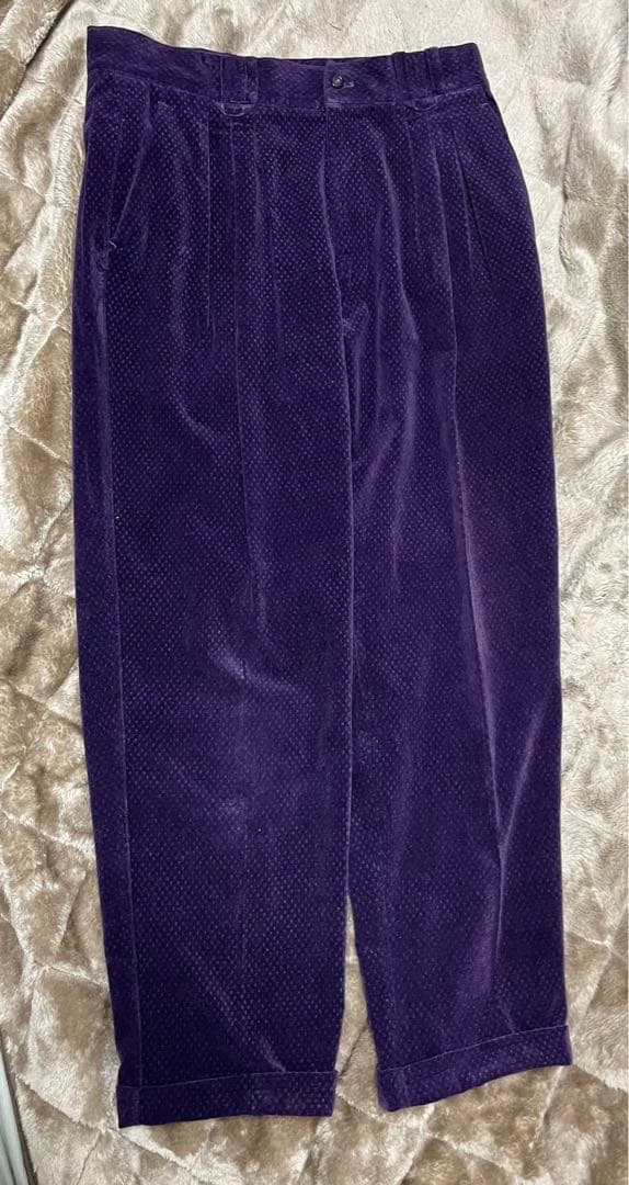 ジャンボ尾崎J’s 4タックパンツ＋ブラックポロシャツセット