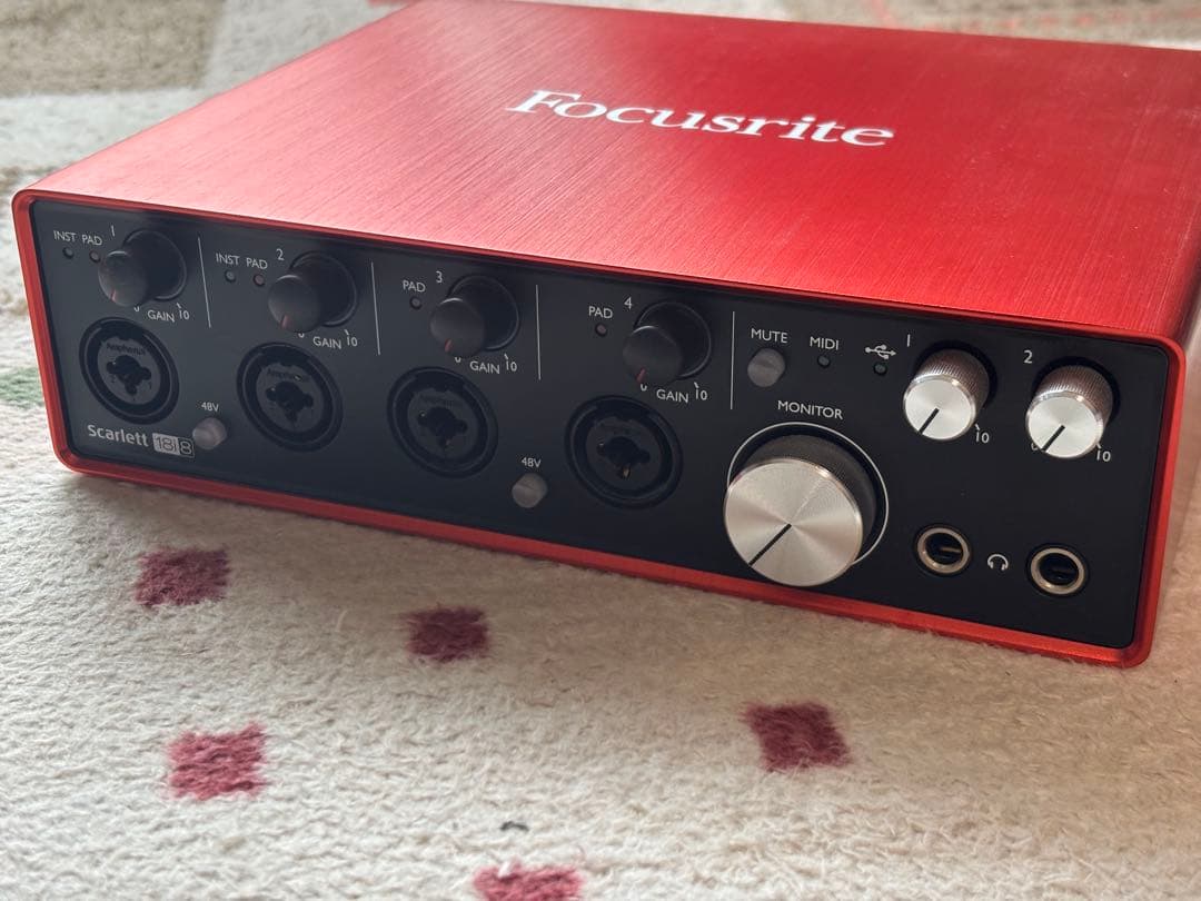 DTM・DAW Focusrite Scarlett 18i8 2gen
