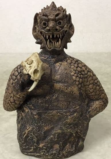 ジャンク品 エクスプラス 婆羅蛇魏山神  フィギュア