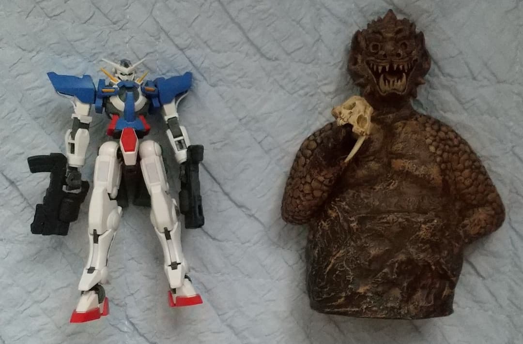 ジャンク品 エクスプラス 婆羅蛇魏山神  フィギュア