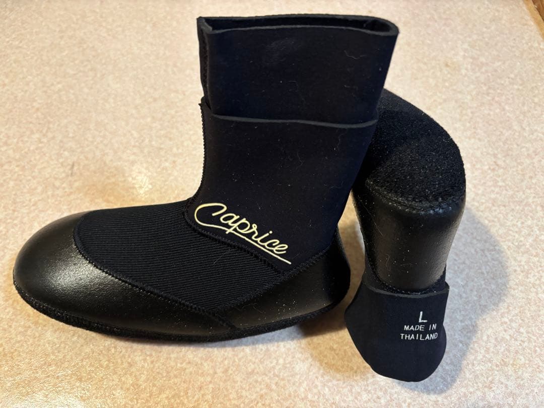 サーフィンウェットスーツ用キャップ・ブーツ・グローブセット・つなぎタイプインナー