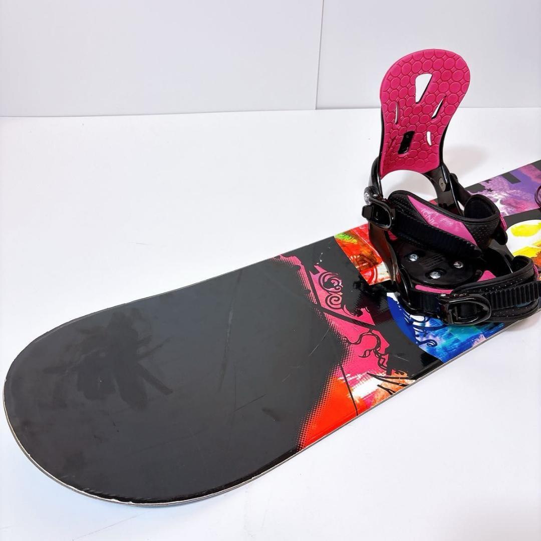 【初心者おすすめ 】 SECRETGARDEN スノーボード セット 143cm