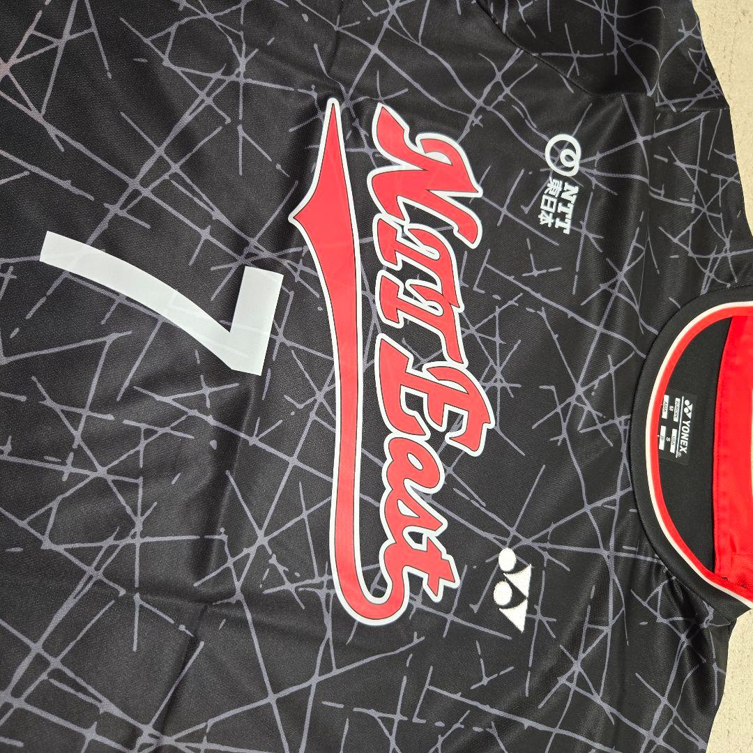 【L】桃田賢斗 ユニフォーム NTT YONEX ゲームシャツ