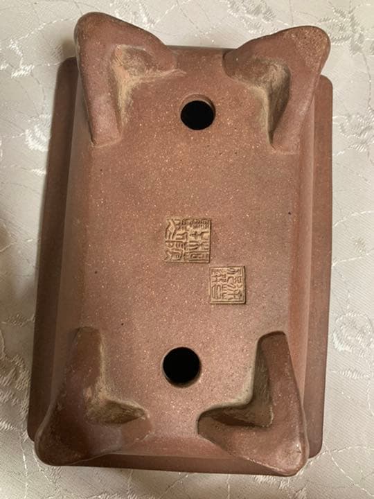 中国鉢　長方　盆栽鉢