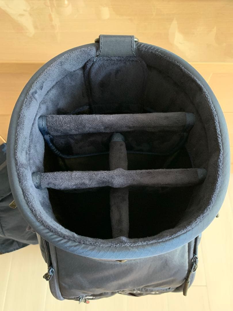 BRIEFING ネイビー キャディバッグ　CR-6 8.5型　美品