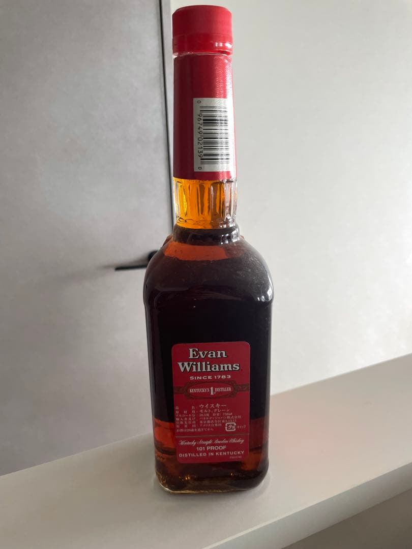 Evan Williams 12年熟成 ストレートウイスキー 750ml
