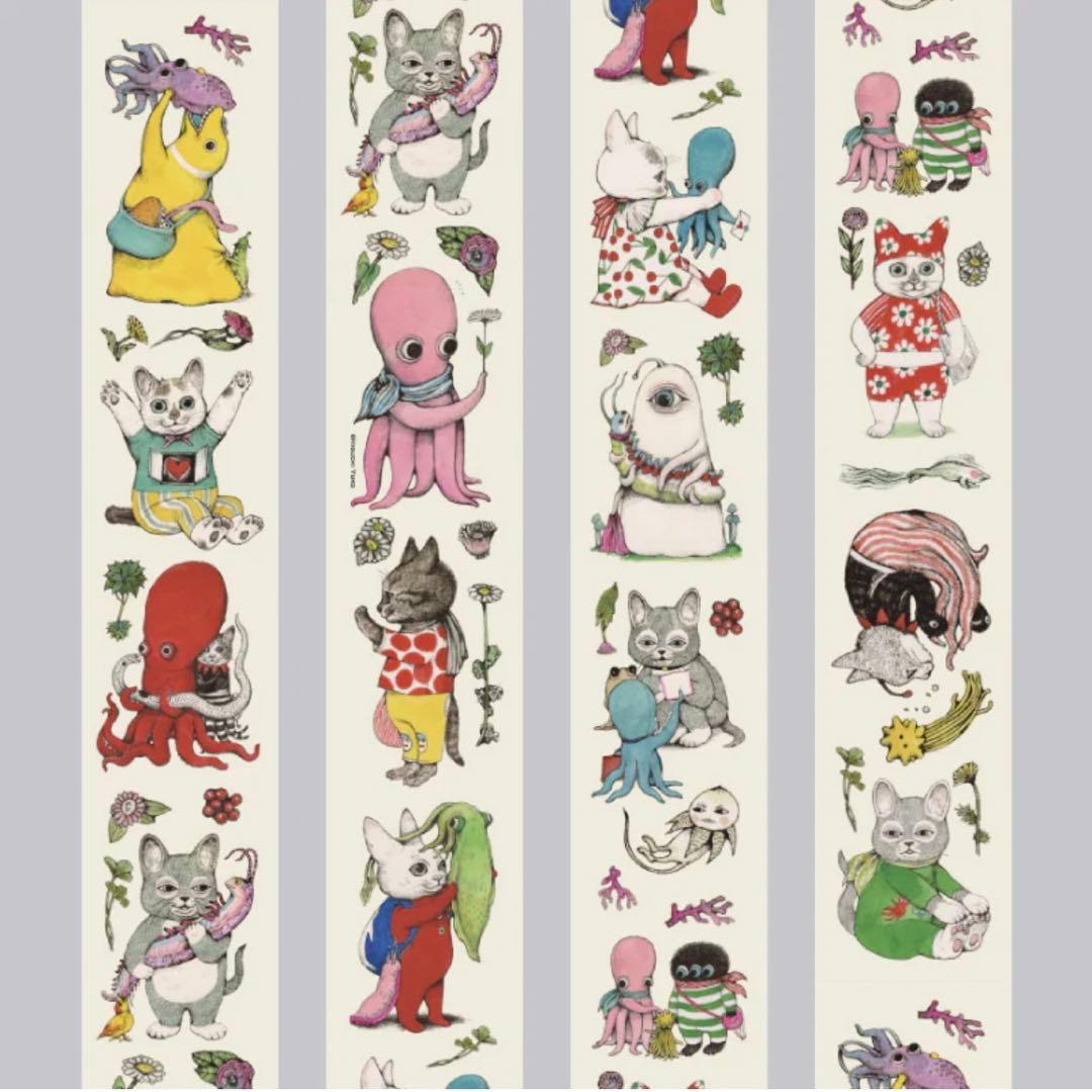 《完売品》ヒグチユウコ ボリス雑貨店 養生テープ 10個セット＊新品未開封