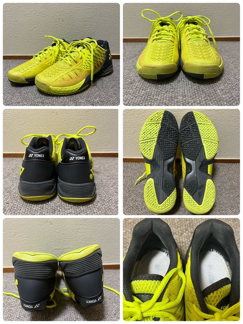 まとめ 5足 27.5 YONEX テニスシューズ メンズ ECLIPSION
