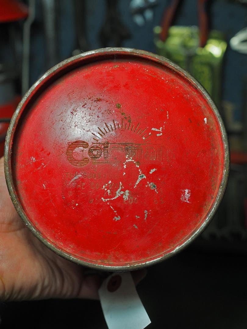 1963年8月 コールマン 200A ランタン （通称レッドボーダー）u07