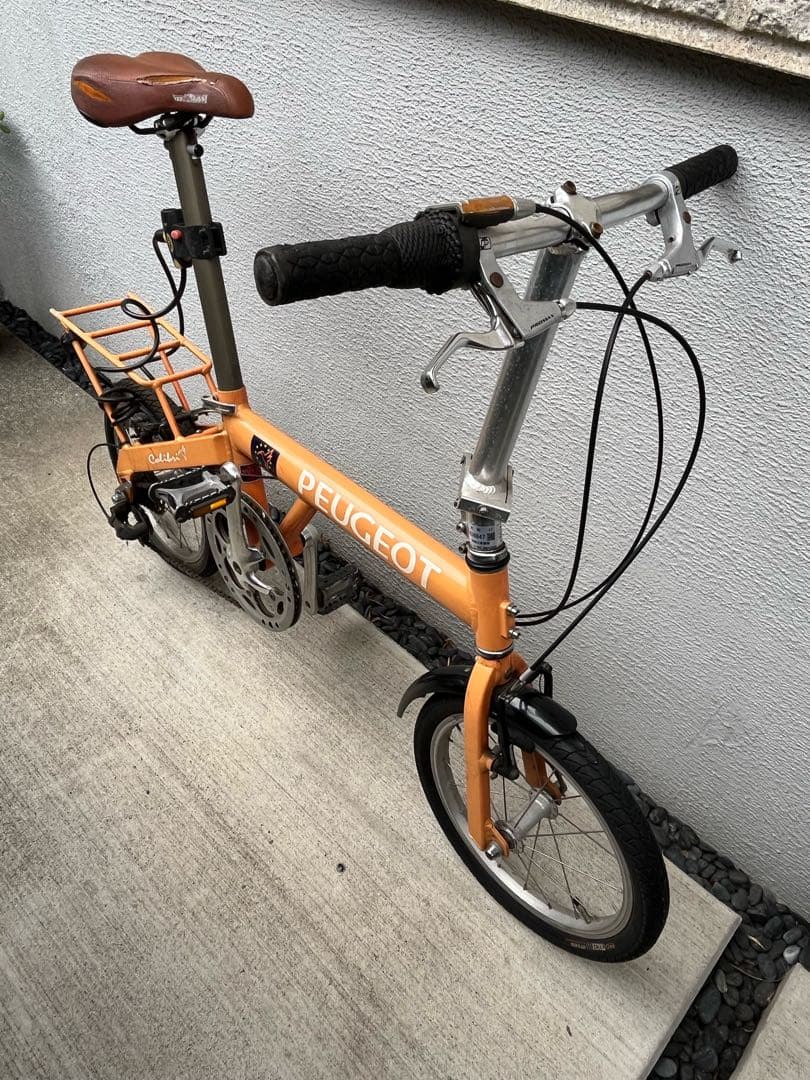 PEUGEOT 折り畳み自転車コリブリ　オレンジ(北海道、沖縄除く)